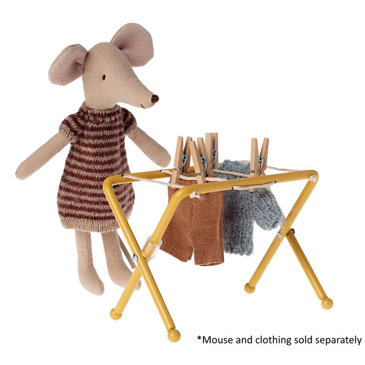 Maileg | Drying Rack Mouse at Milk Tooth