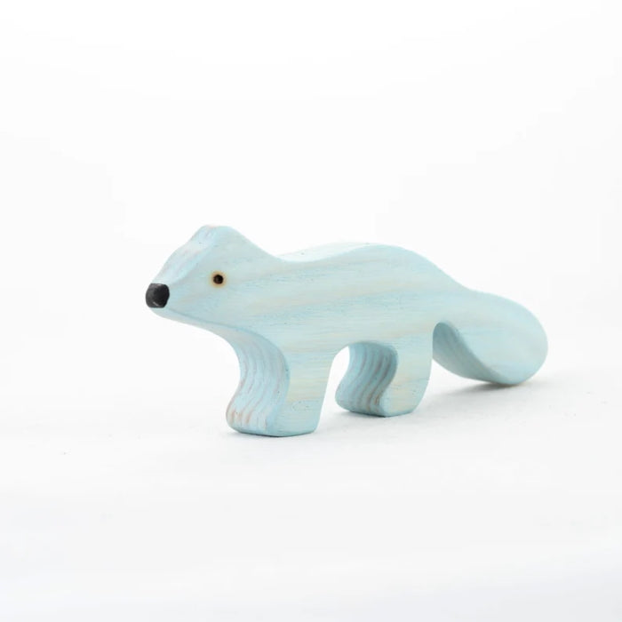 Mikheev | Arctic Fox wooden toy at Milk Tooth