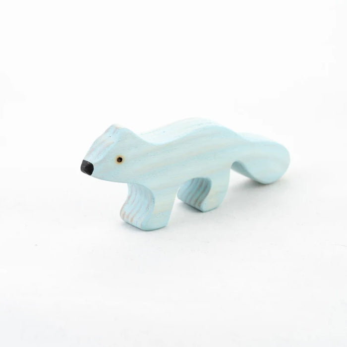 Mikheev | Arctic Fox wooden toy at Milk Tooth