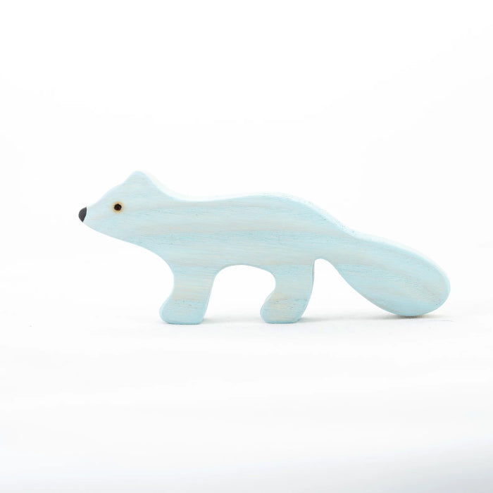 Mikheev | Arctic Fox wooden toy at Milk Tooth