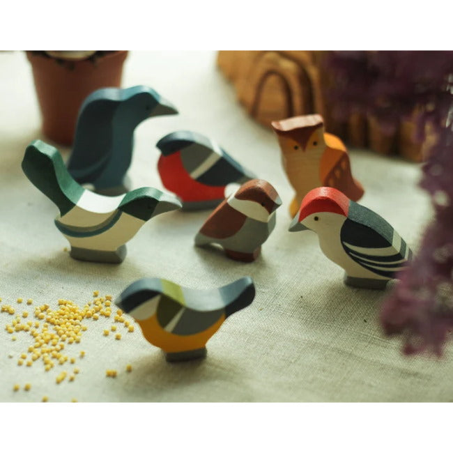 Mikheev | Bird | Owl wooden toy at MIlk Tooth