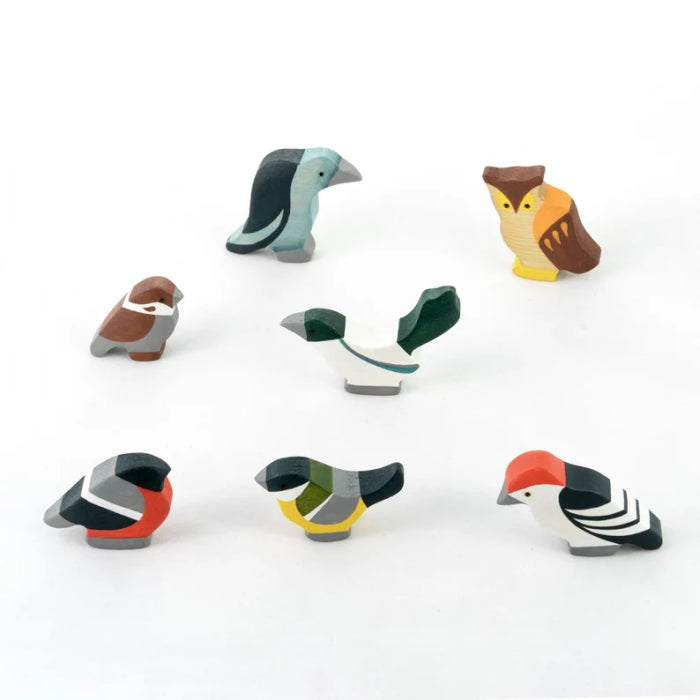 Mikheev | Bird | Sparrow wooden toy at Milk Tooth