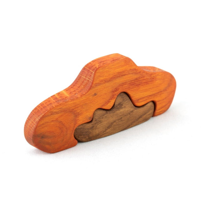 Mikheev | Bush | Orange wooden toy at Milk Tooth