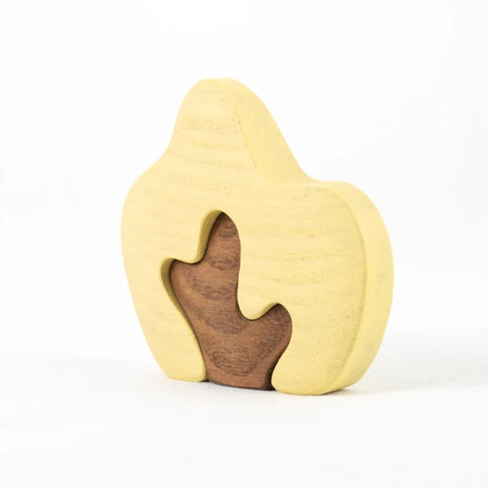 Mikheev | Bush | Yellow wooden toy at Milk Tooth