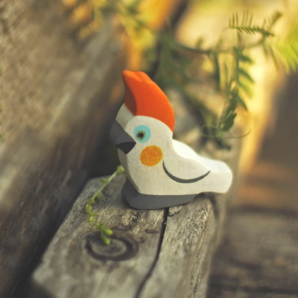 Mikheev | Bird | Cockatoo wooden toy at Milk Tooth