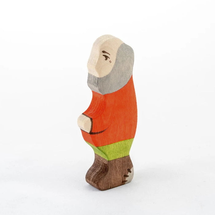 Mikheev | People | Grandfather wooden toy at Milk Tooth