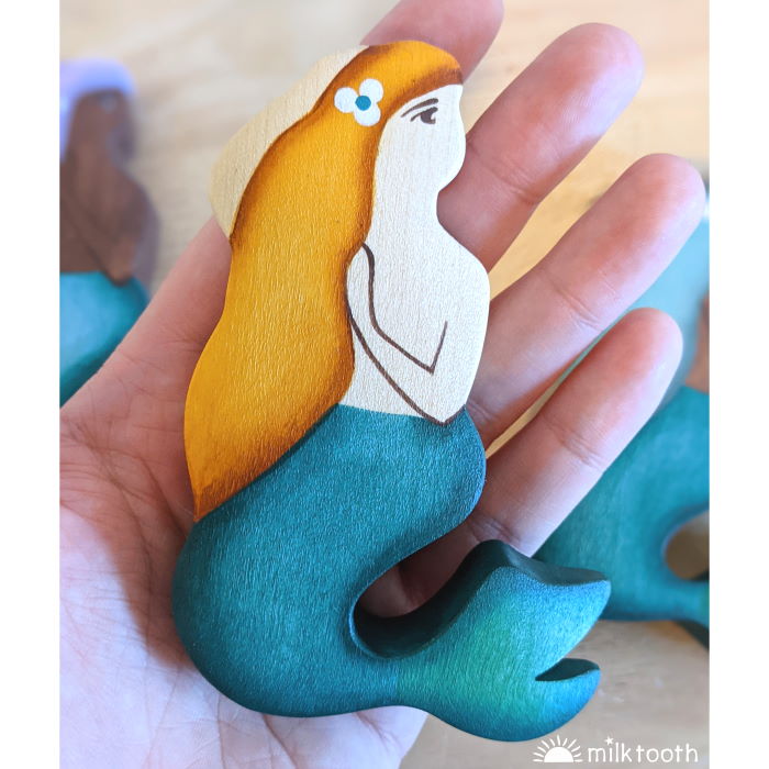 Mikheev | Mermaid with Golden Hair at Milk Tooth