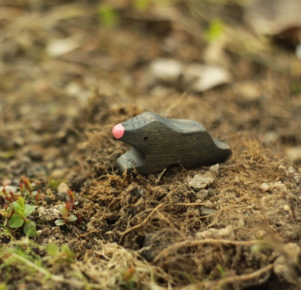 Mikheev | Mole wooden toy at Milk Tooth