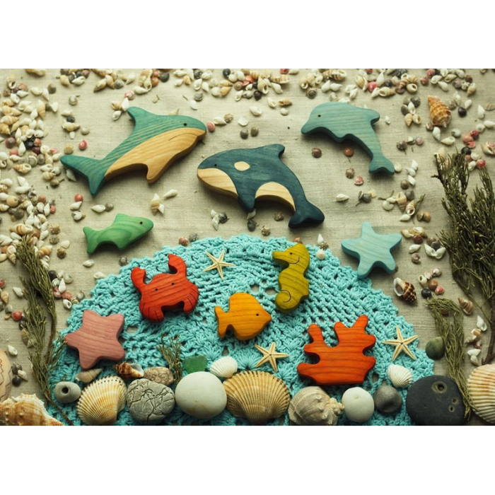 Mikheev | Coral wooden toy at Milk Tooth