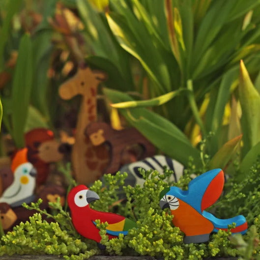 Mikheev | Bird | Cockatoo wooden toy at Milk Tooth