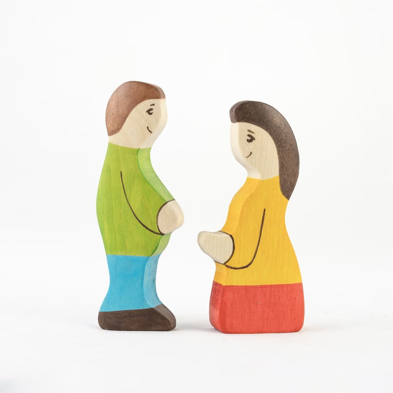 Mikheev | People | Farmer Family Set of 5 | Parents at Milk Tooth