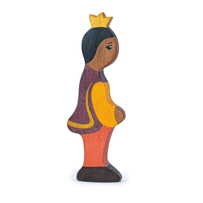 Mikheev | People | Prince  in Yellow and Purple wooden figurine at Milk Tooth