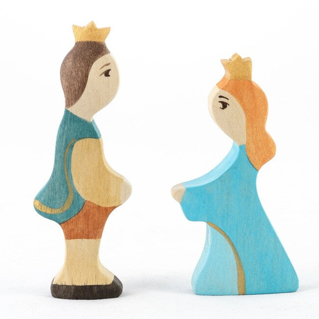 Mikheev | People | Princess in Blue wooden toy at Milk Tooth