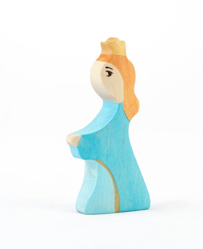 Mikheev | People | Princess in Blue wooden toy at Milk Tooth