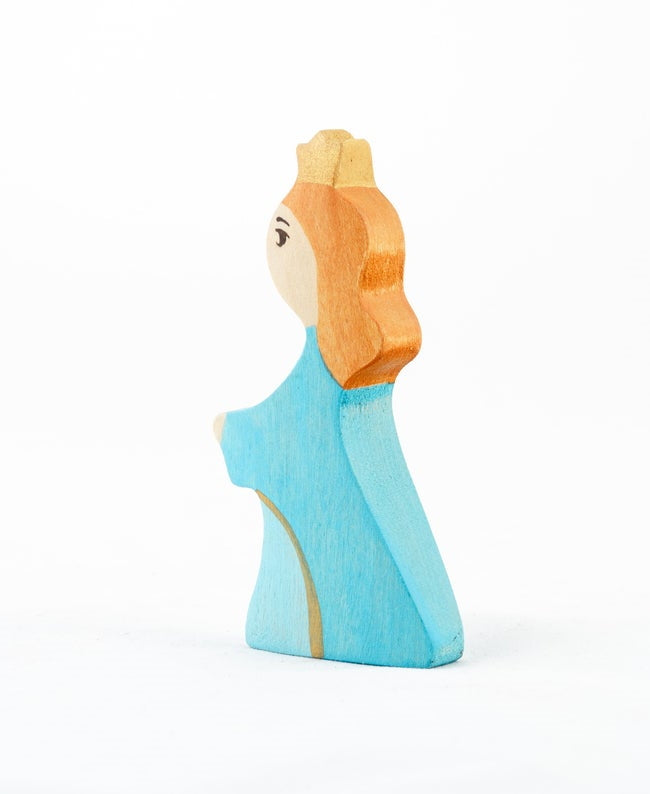 Mikheev | People | Princess in Blue wooden toy at Milk Tooth