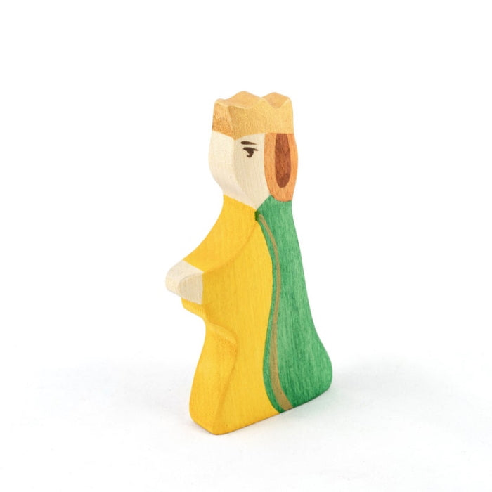 Mikheev | People | Queen in Green &amp; Yellow at Milk Tooth wooden toy