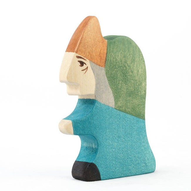 Mikheev | People | Witch wooden toy figurine at Milk Tooth