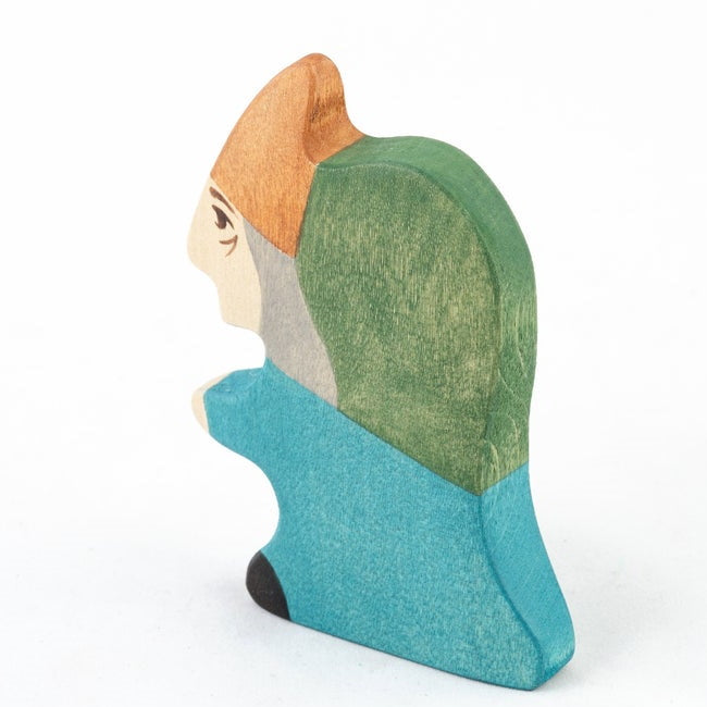 Mikheev | People | Witch wooden toy figurine at Milk Tooth