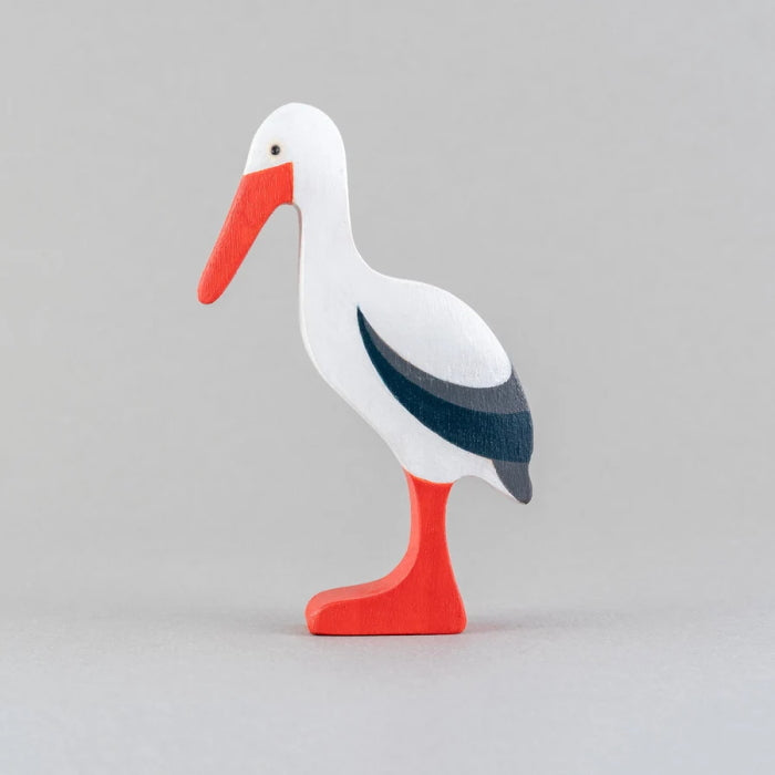 Mikheev | Bird | Stork wooden toy at Milk Tooth
