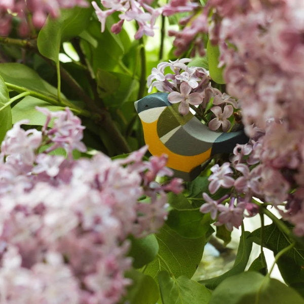 Mikheev | Bird | Tit wooden toy at Milk Tooth