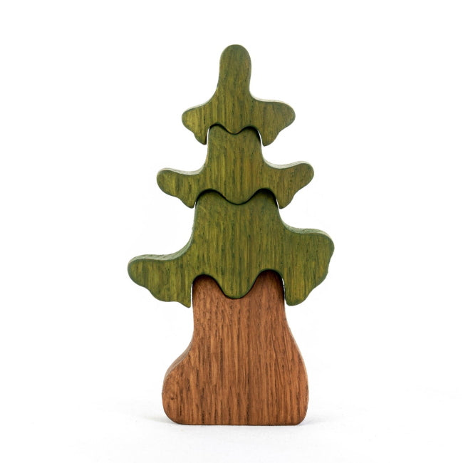 Mikheev | Tree | Fir in 4 Pieces wooden toy at Milk Tooth