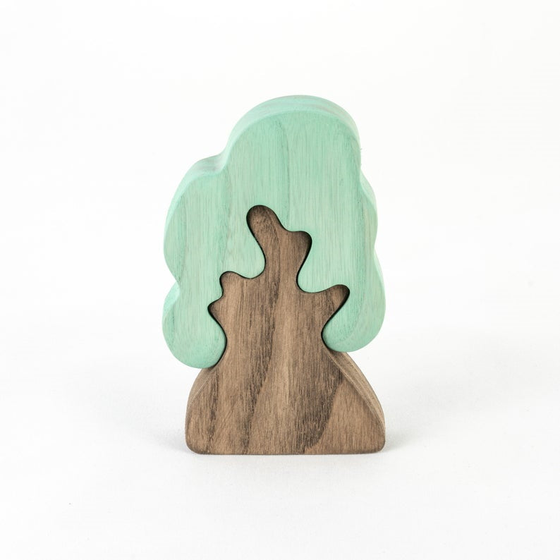 Mikheev | Tree | Winter Oak wooden toy at Milk Tooth