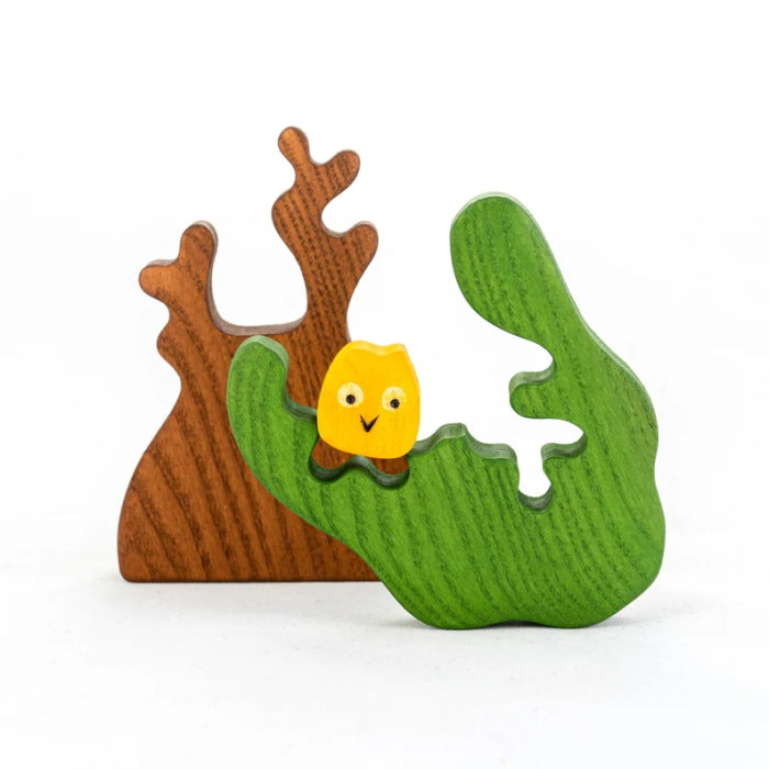 Mikheev | Tree | With Owl wooden toy at Milk Tooth