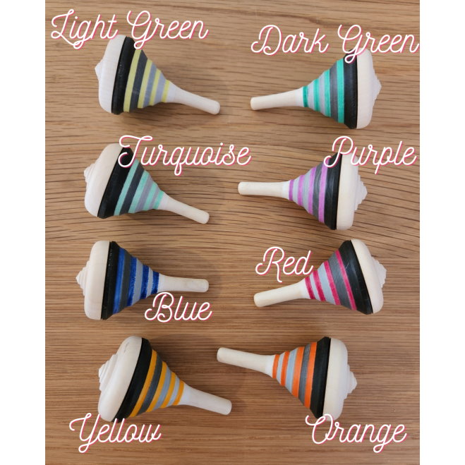 © Milk Tooth Mader Grey Lady spinning top colours