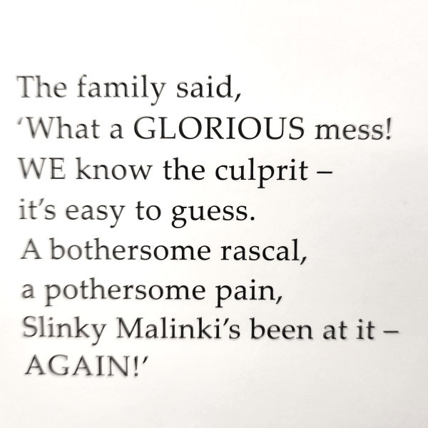 © Milk Tooth Slinky Malinki&#39;s Christmas Crackers Boardbook