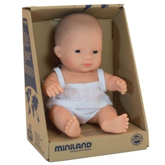 Miniland | Baby Doll 21cm | Asian Boy