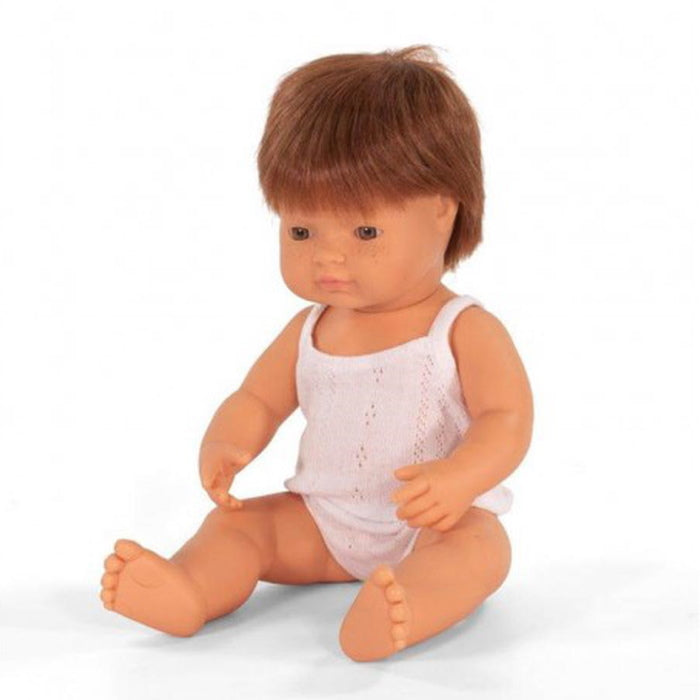 Miniland | Baby Doll 38cm | Redhead Boy