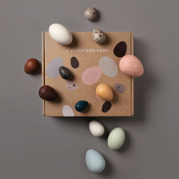 Moon Picnic | A Dozen Bird Eggs in a Box