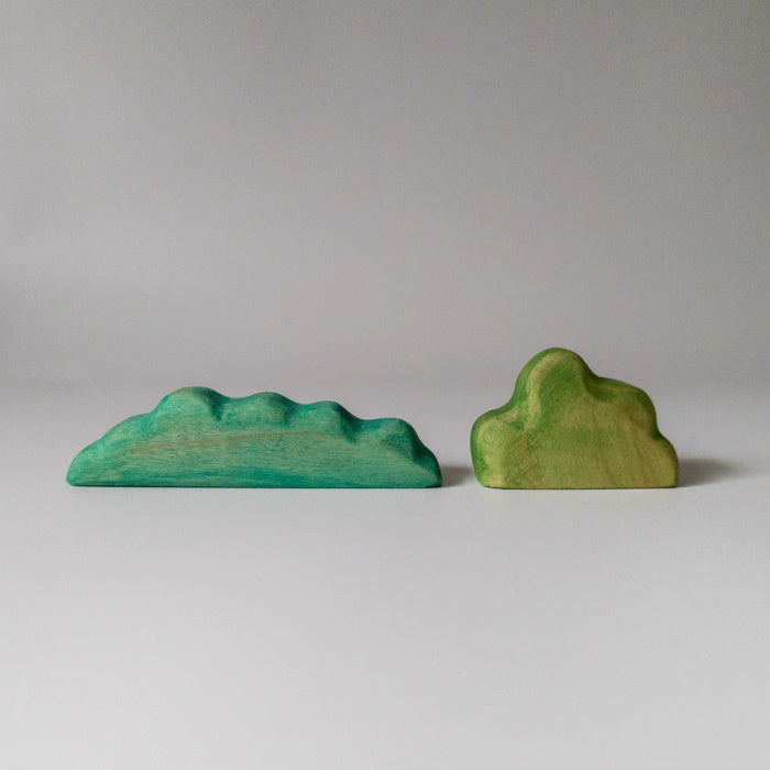 NOM Handcrafted | Bunny Burrow with Bushes at Milk Tooth