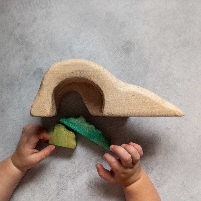 NOM Handcrafted | Bunny Burrow with Bushes at Milk Tooth