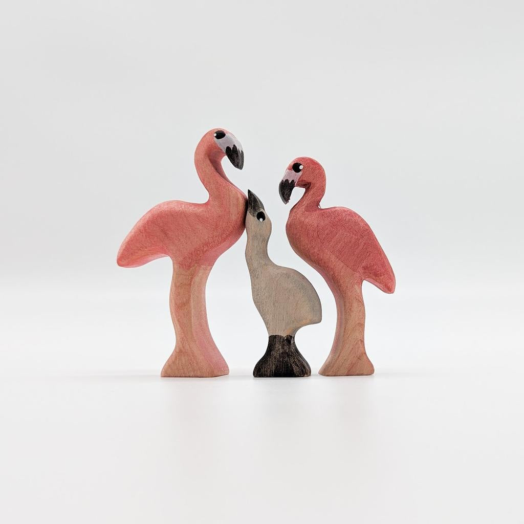 NOM Handcrafted | Flamingo Family at Milk Tooth