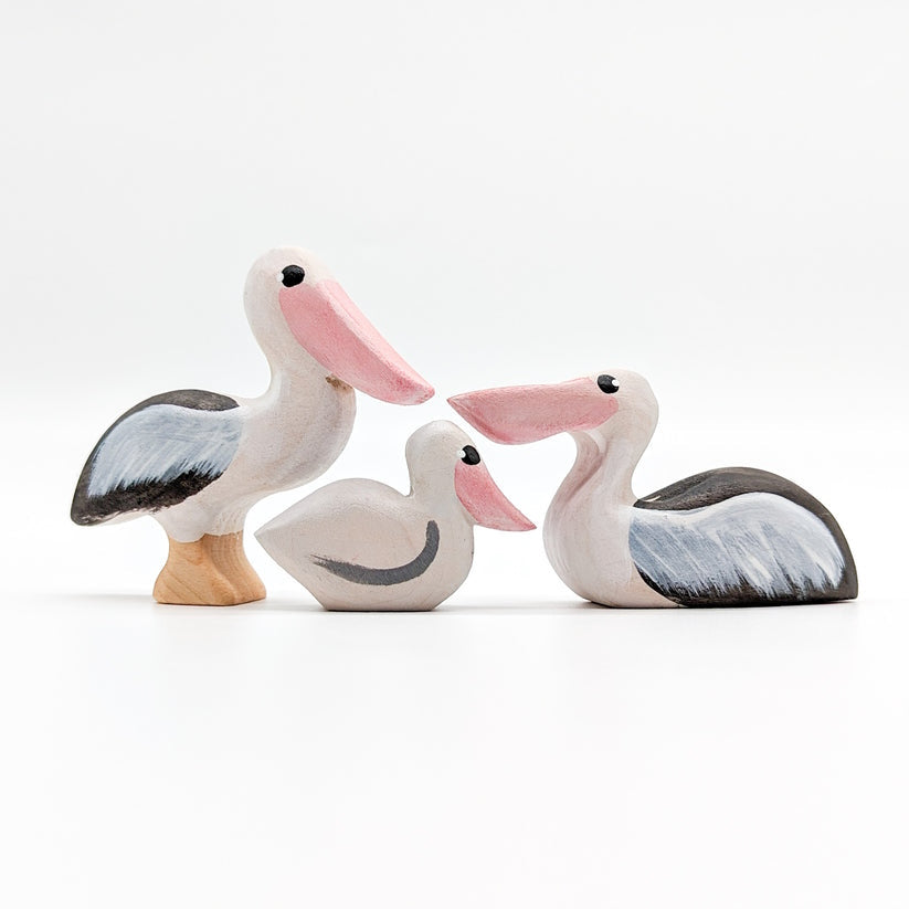 NOM Handcrafted | Pelican Family at Milk Tooth