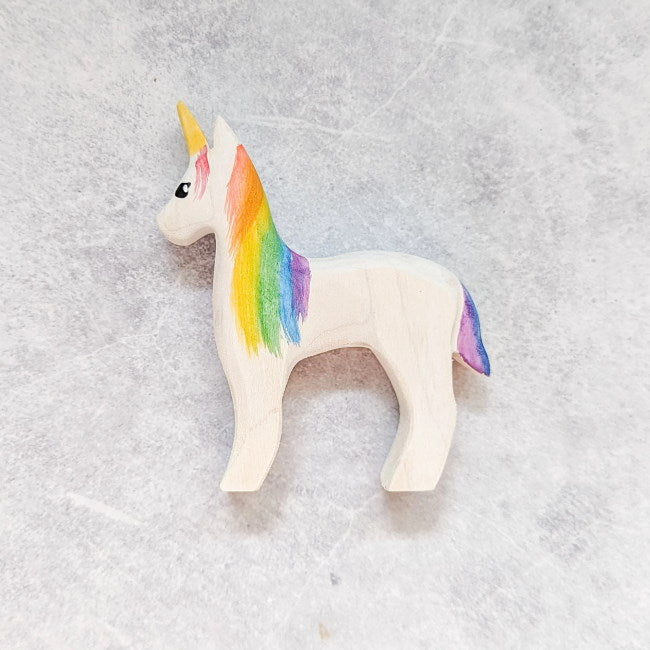 NOM Handcrafted | Rainbow Unicorn Foal at Milk Tooth