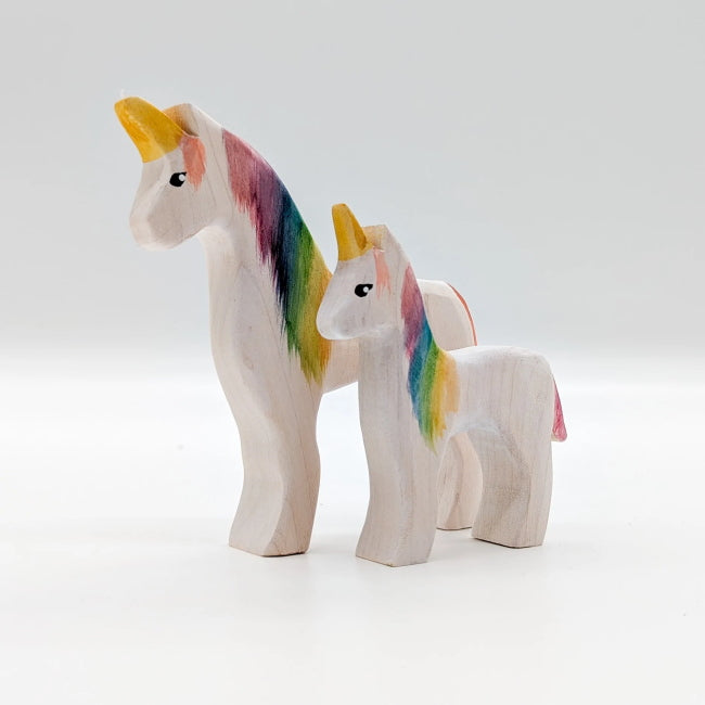 NOM Handcrafted | Rainbow Unicorn Foal at Milk Tooth