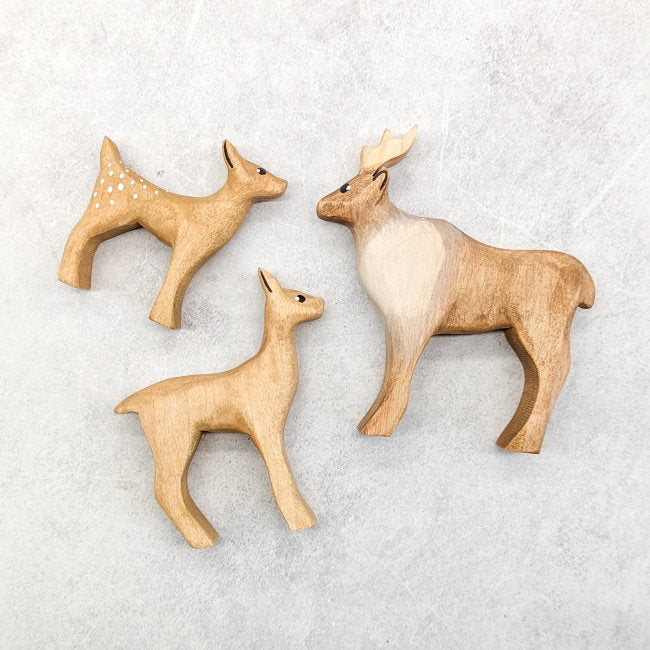 NOM Handcrafted | Reindeer Family at Milk Tooth