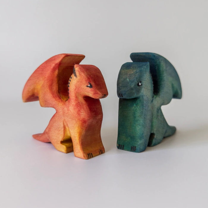 NOM Handcrafted | Small Fire Dragon at Milk Tooth