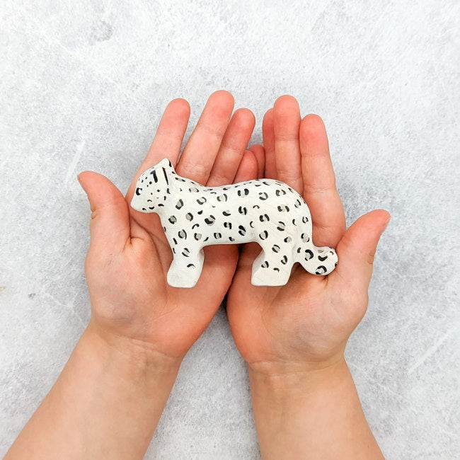 NOM Handcrafted | Snow Leopard Cub at Milk Tooth
