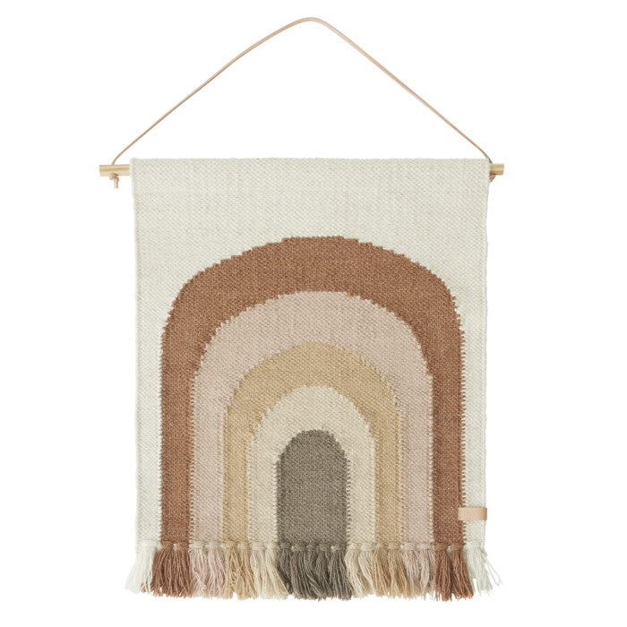 OYOY | Follow The Rainbow Mini Wall Rug | Choko at Milk Tooth