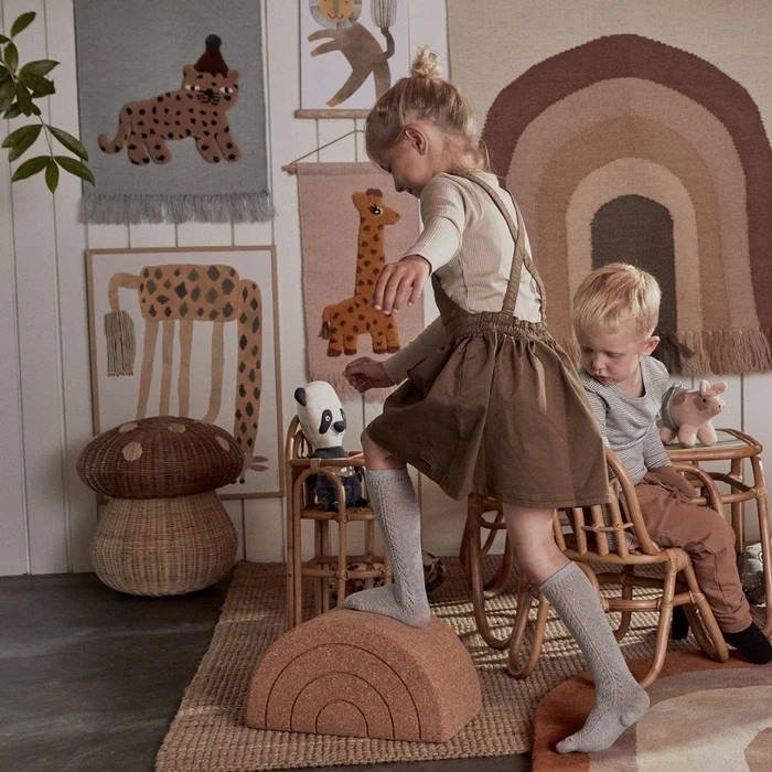 OYOY | Follow The Rainbow | Wall Rug | Choko