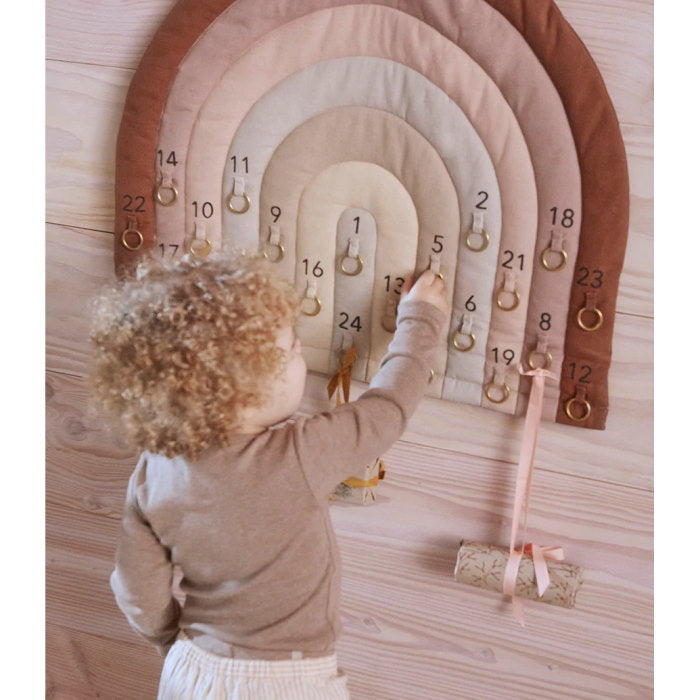 OYOY | Rainbow Christmas Advent Calendar PRE-ORDER at Milk Tooth