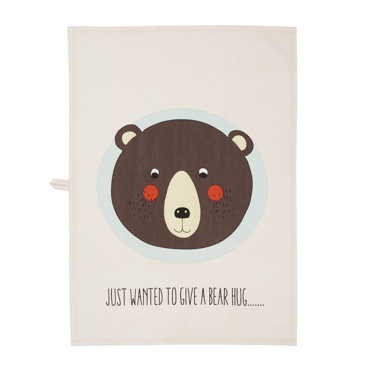 OYOY | Tea Towel or Art Print | Bear