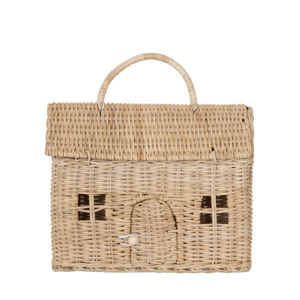Olli Ella | Casa Clutch | Straw Rattan Basket