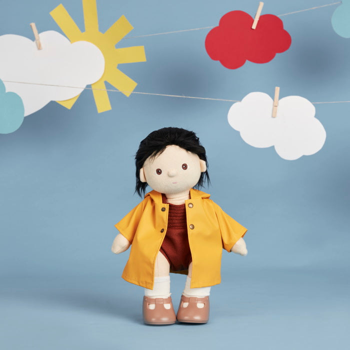 Olli Ella | Dinkum Doll Ahoy Raincoat | Yellow