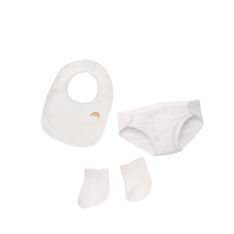 Olli Ella | Dinkum Doll Care Set Nappy Bib Socks