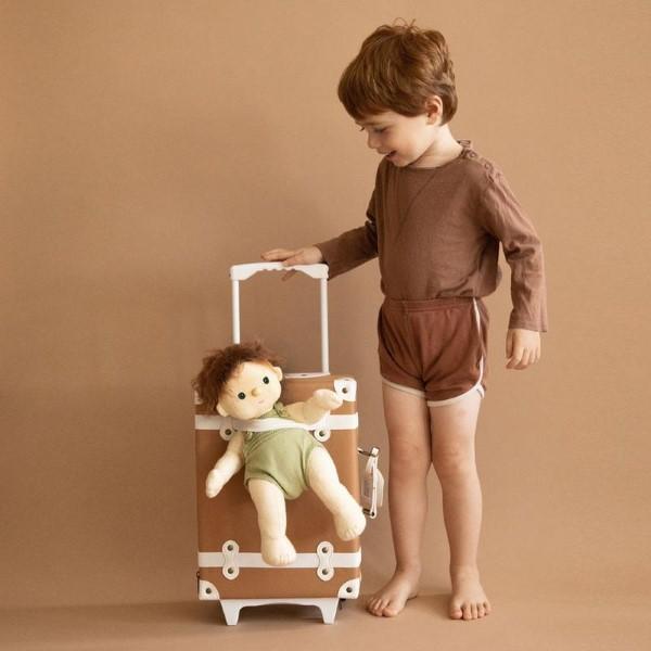 Olli Ella | Dinkum Doll | Pumpkin with See-Ya Suitcase