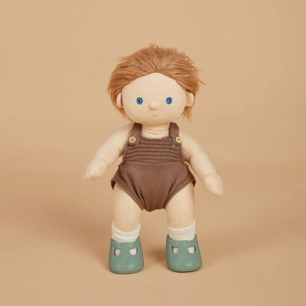 Olli Ella | Dinkum Doll Shoes | Basil Green